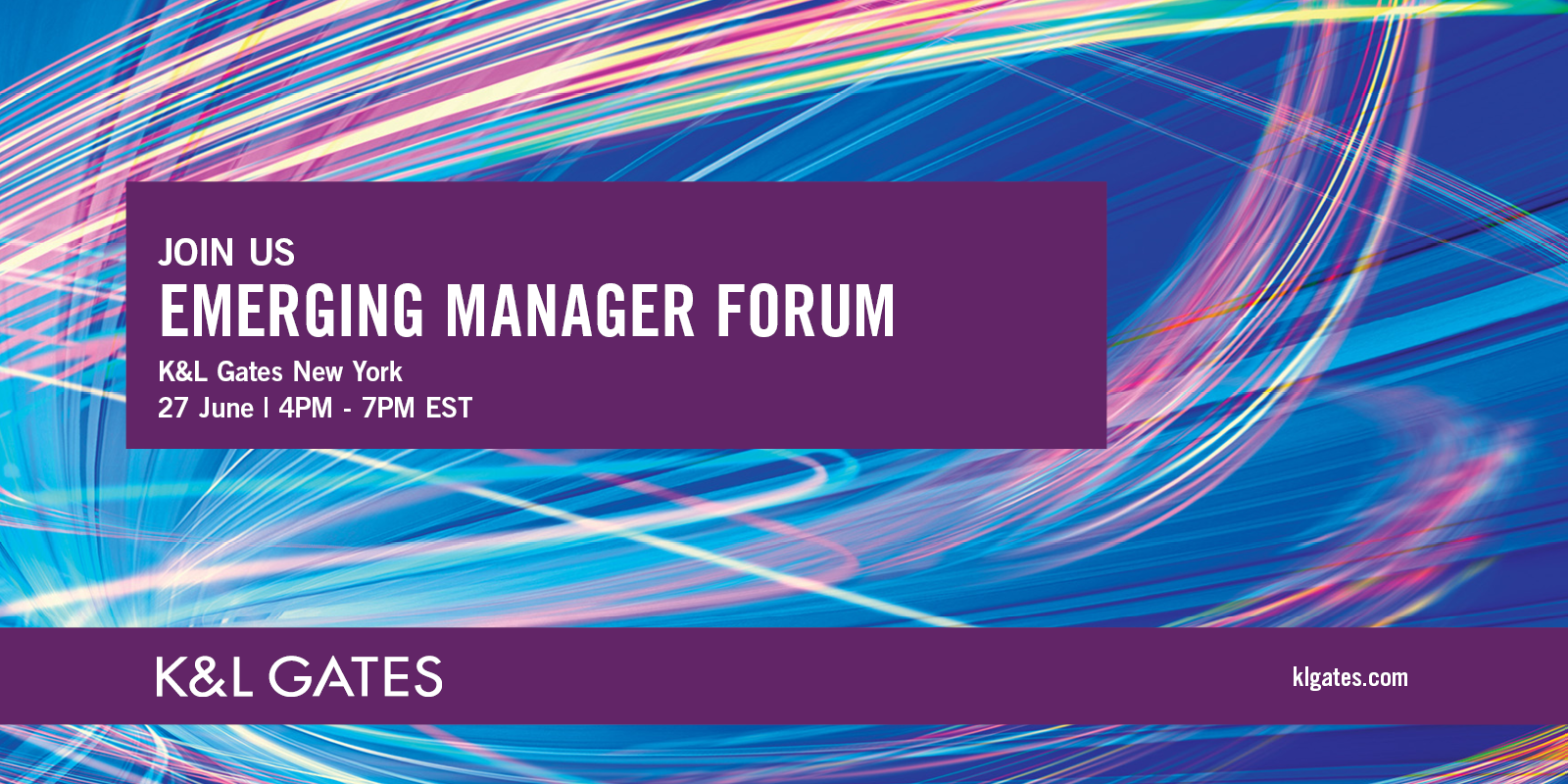 Emerging Manager Forum HUB K&L Gates