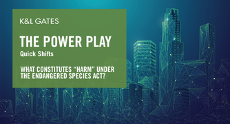 A significant change to Endangered Species Act regulations is set to go into effect on 14 September 2026. 