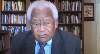 Prominent civil rights leader speaks about the immorality of segregation and discrimination. 